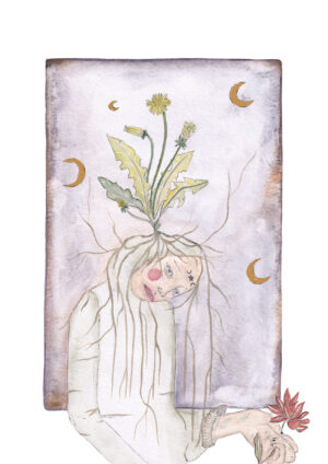 Illustration Mauvaises herbes, beaux herbes