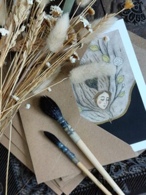 la muse ambre watteau talisman mantra carte