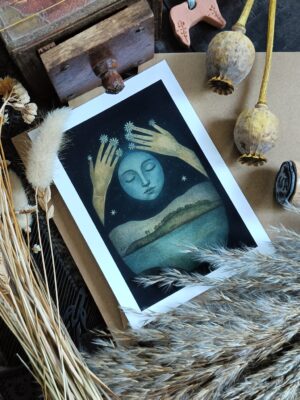 Les Petits soleils Ambre Watteau Talisman mantra carte