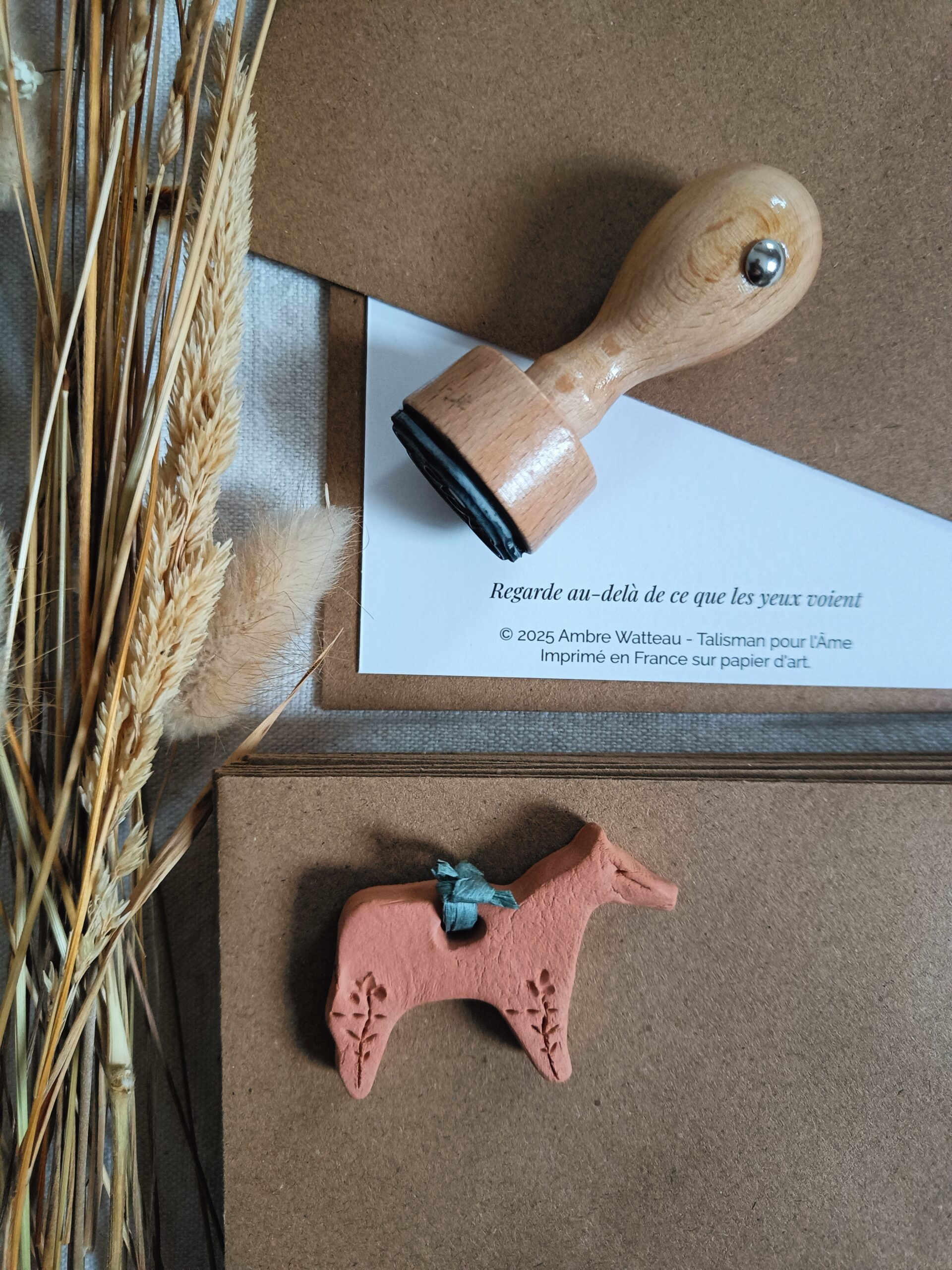 perception ailé ambre watteau talisman mantra carte
