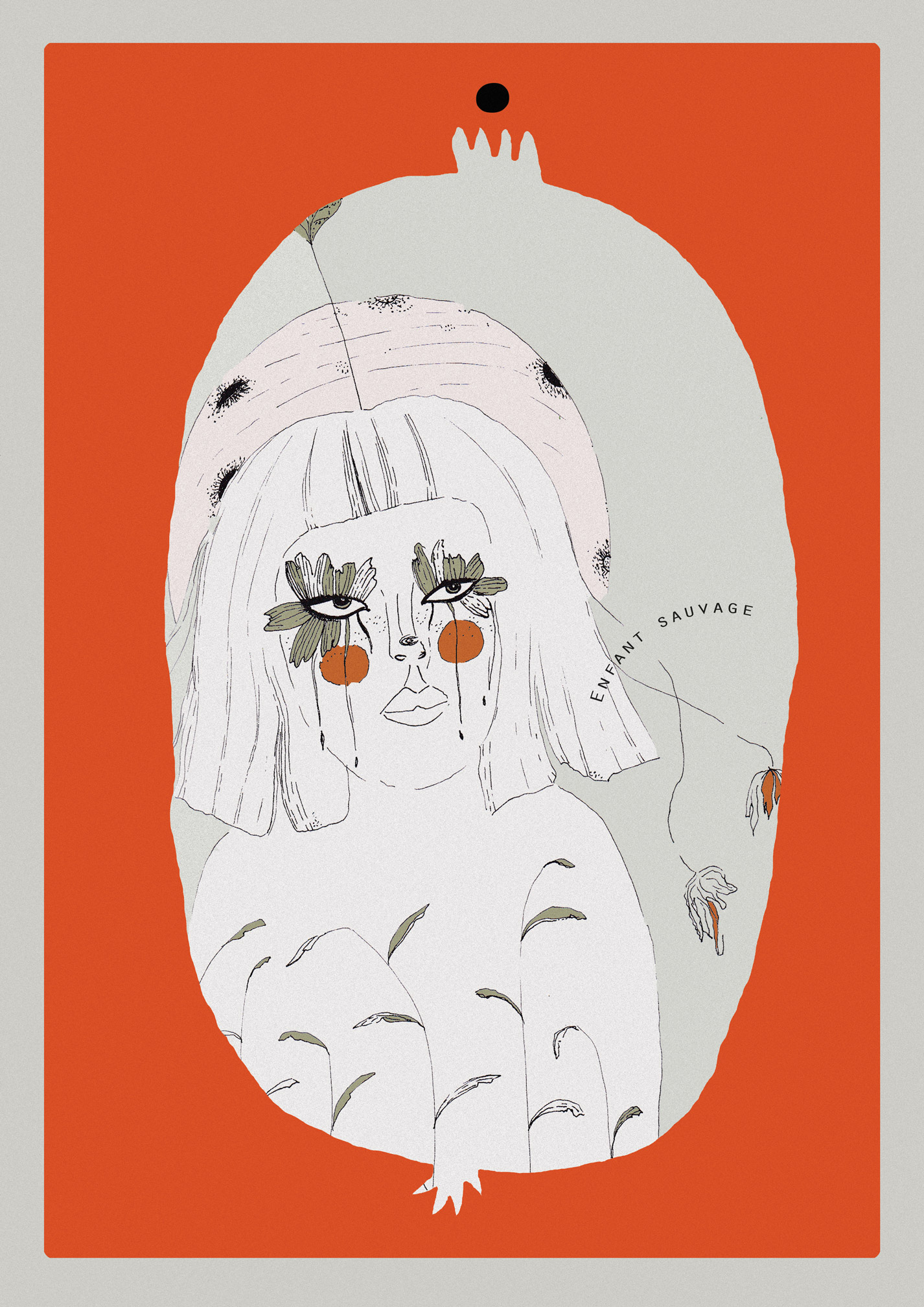 L’Enfant Sauvage Carte Messagère carte postale amour infini